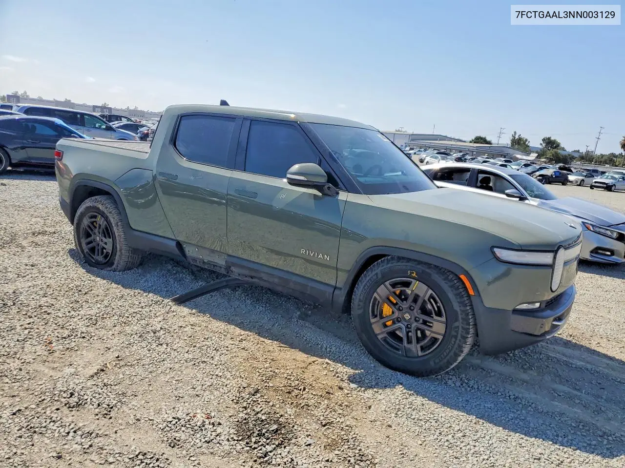 2022 Rivian R1T Launch Edition VIN: 7FCTGAAL3NN003129 Lot: 56066276