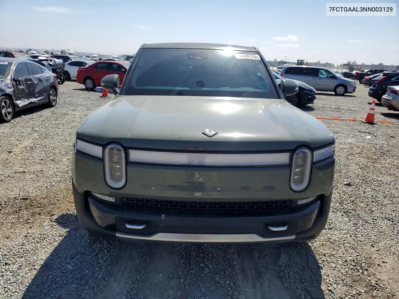 2022 Rivian R1T Launch Edition VIN: 7FCTGAAL3NN003129 Lot: 56066276