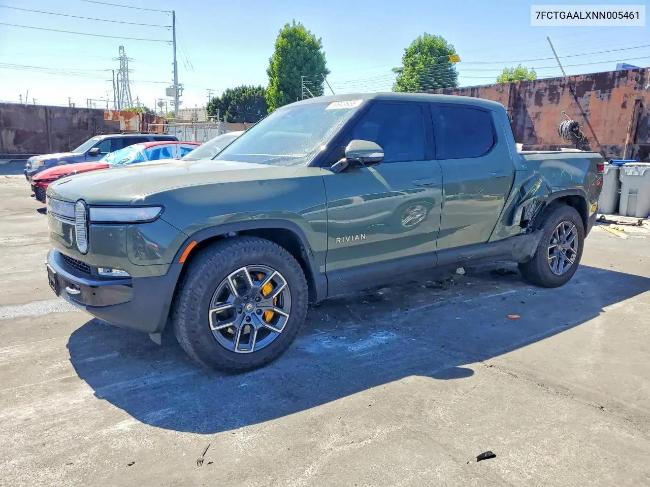 2022 Rivian R1T Launch Edition VIN: 7FCTGAALXNN005461 Lot: 59949936