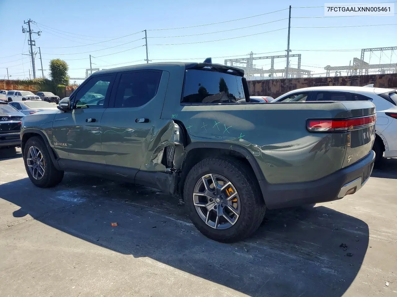 2022 Rivian R1T Launch Edition VIN: 7FCTGAALXNN005461 Lot: 59949936