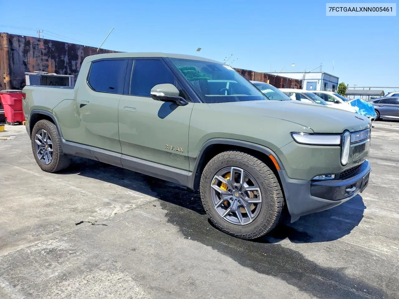 2022 Rivian R1T Launch Edition VIN: 7FCTGAALXNN005461 Lot: 59949936