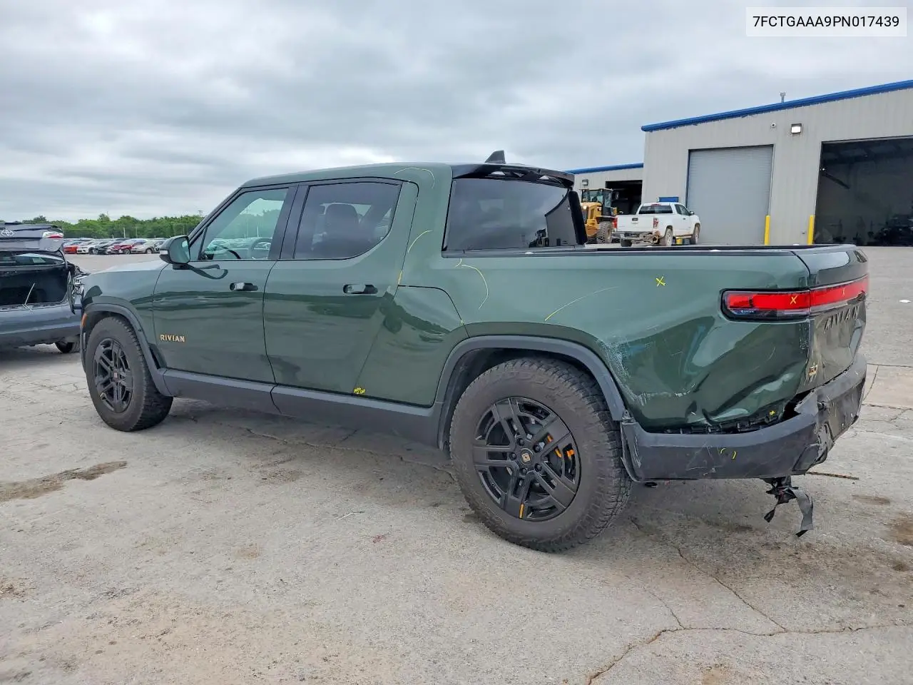 2023 Rivian R1T Adventure VIN: 7FCTGAAA9PN017439 Lot: 50435056