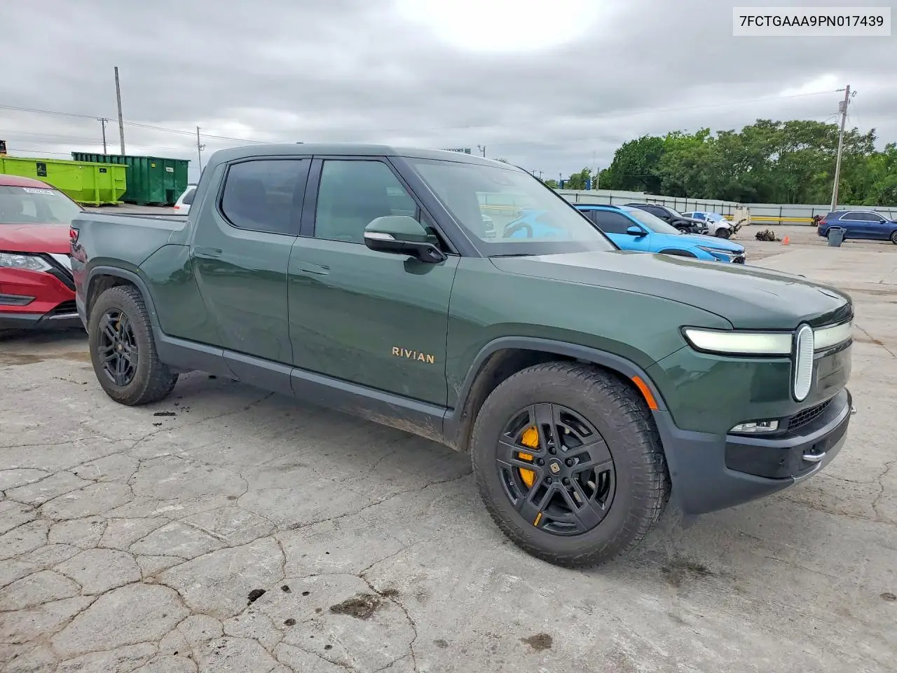 2023 Rivian R1T Adventure VIN: 7FCTGAAA9PN017439 Lot: 50435056