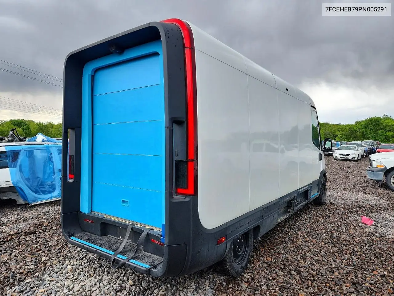 2023 Rivian Edv 700 Delivery Van VIN: 7FCEHEB79PN005291 Lot: 52742896