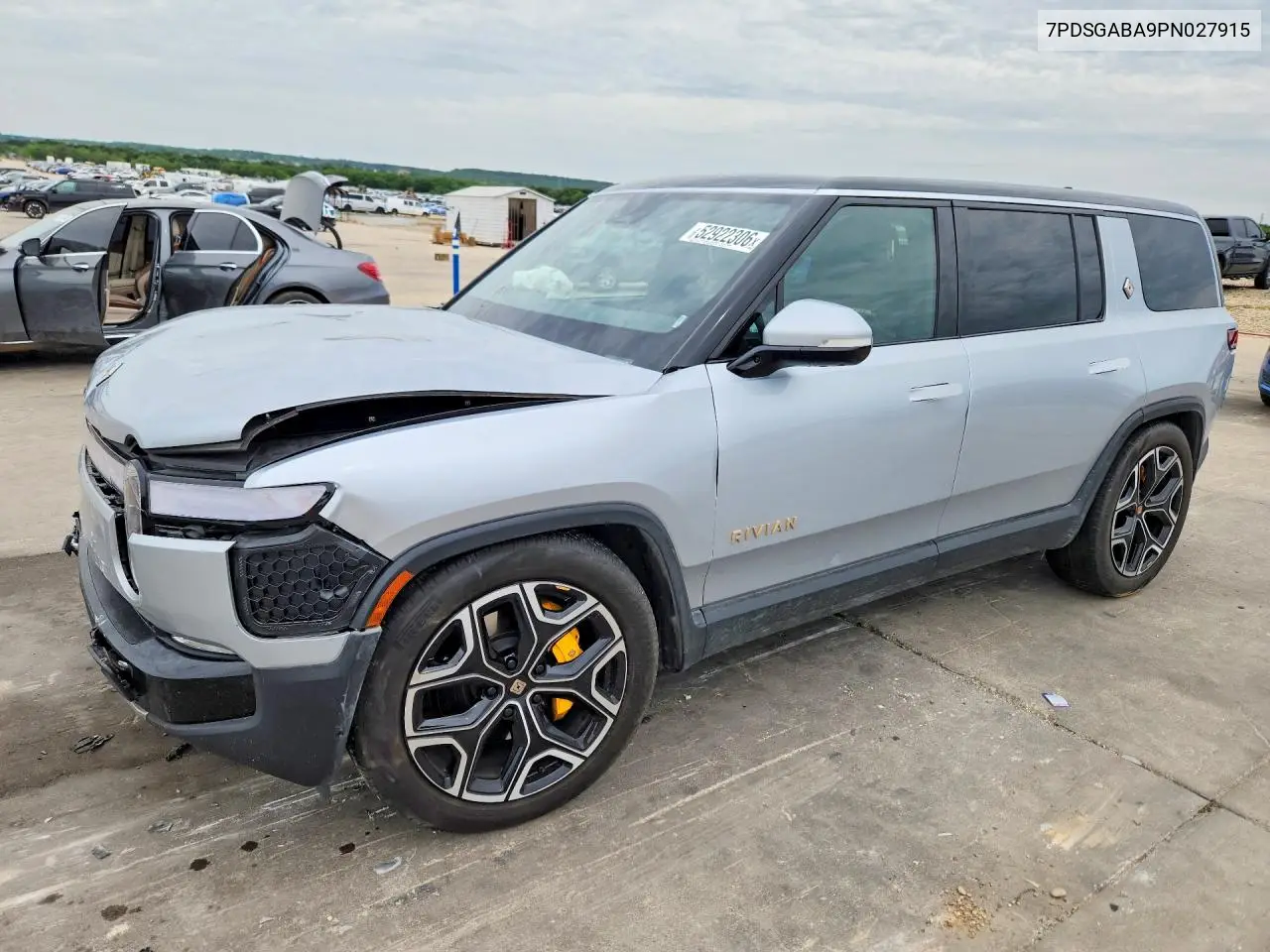 2023 Rivian R1S Adventure VIN: 7PDSGABA9PN027915 Lot: 52922306