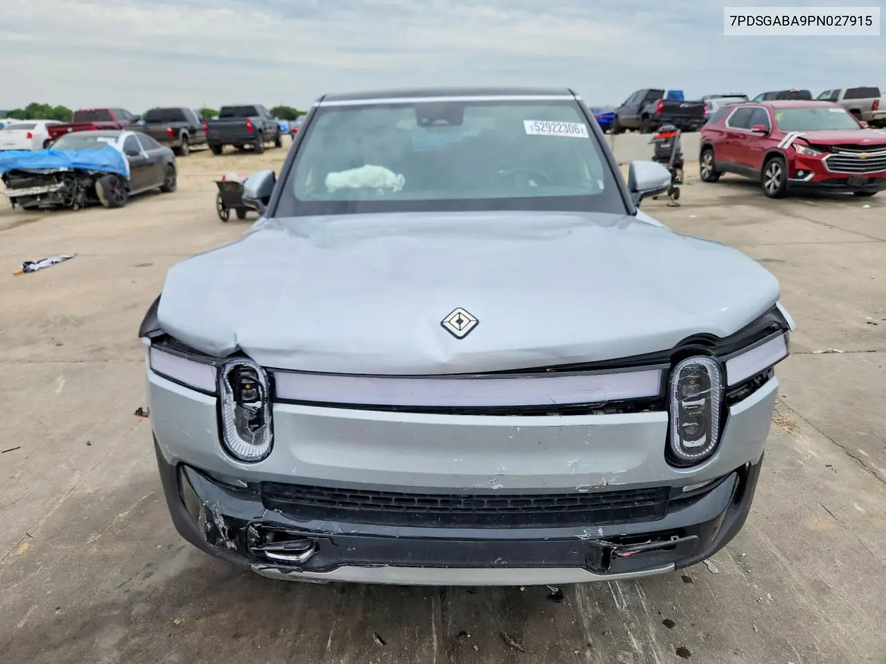 2023 Rivian R1S Adventure VIN: 7PDSGABA9PN027915 Lot: 52922306