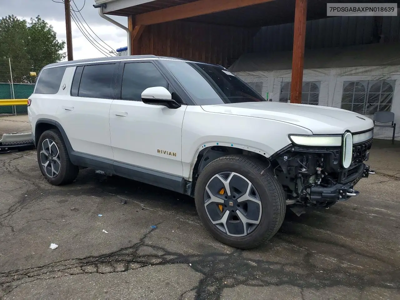 2023 Rivian R1S Adventure VIN: 7PDSGABAXPN018639 Lot: 54439956