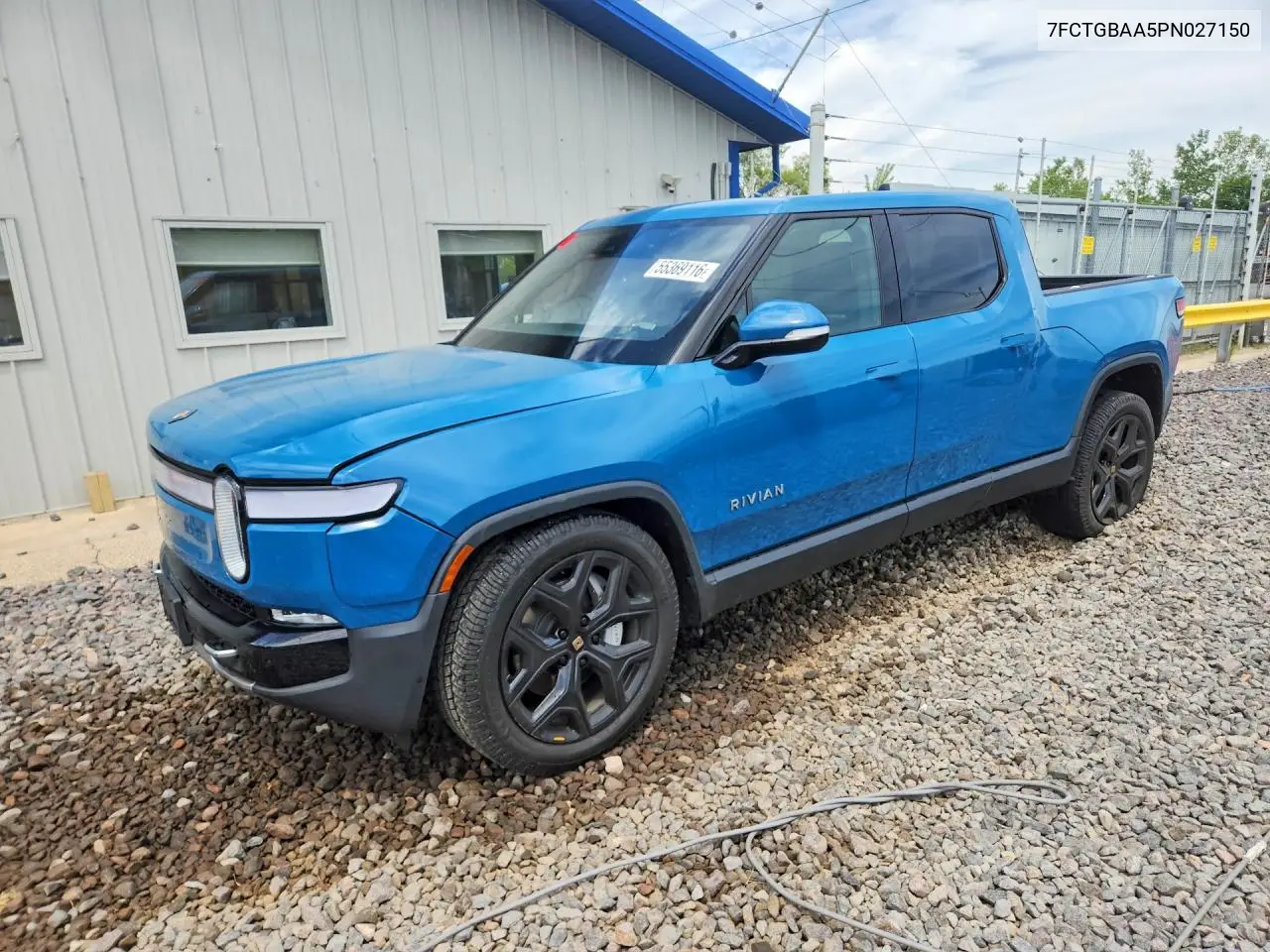 2023 Rivian R1T Adventure VIN: 7FCTGBAA5PN027150 Lot: 55369116