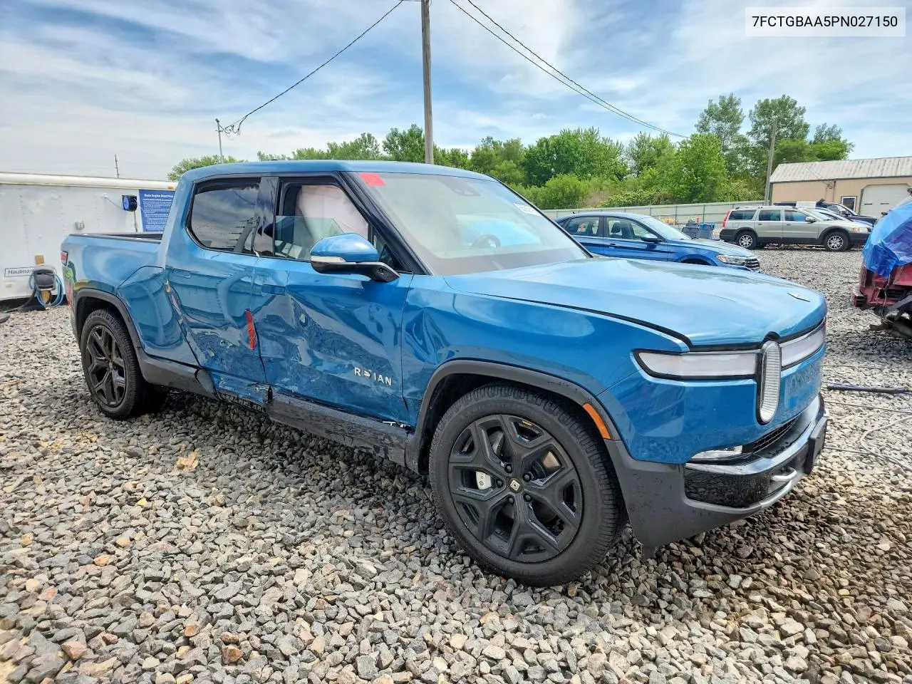 2023 Rivian R1T Adventure VIN: 7FCTGBAA5PN027150 Lot: 55369116