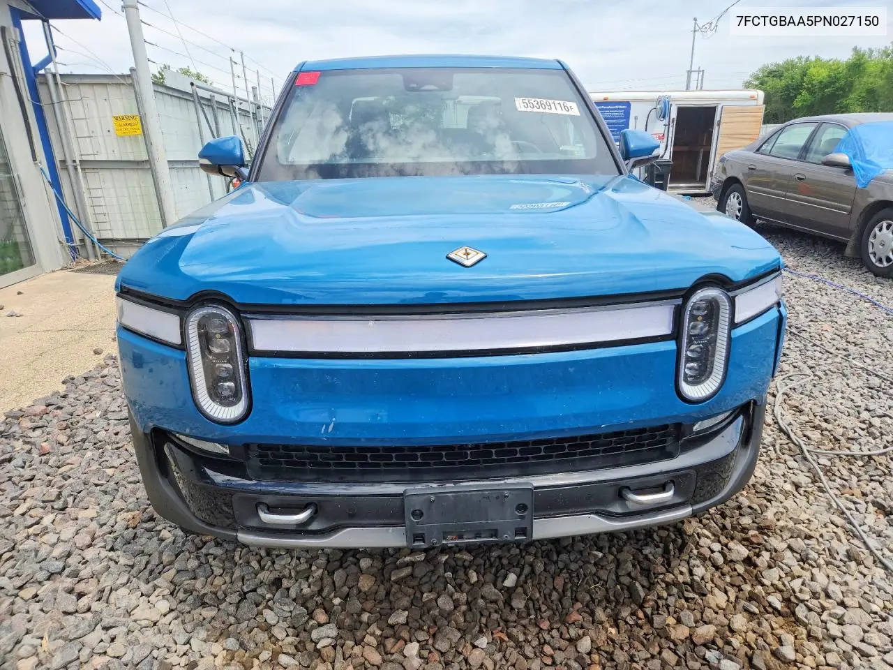 2023 Rivian R1T Adventure VIN: 7FCTGBAA5PN027150 Lot: 55369116