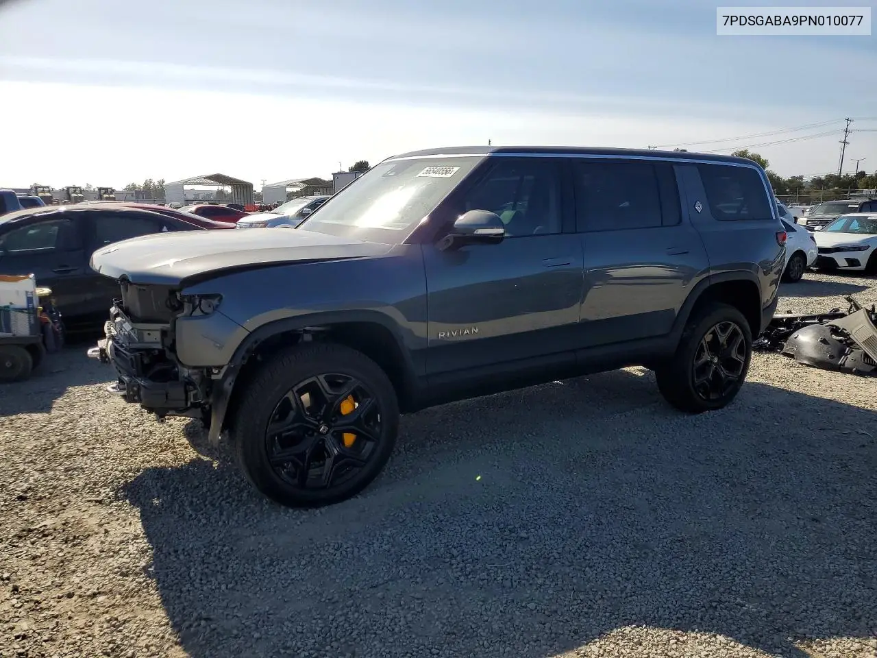 2023 Rivian R1S Adventure VIN: 7PDSGABA9PN010077 Lot: 56540556