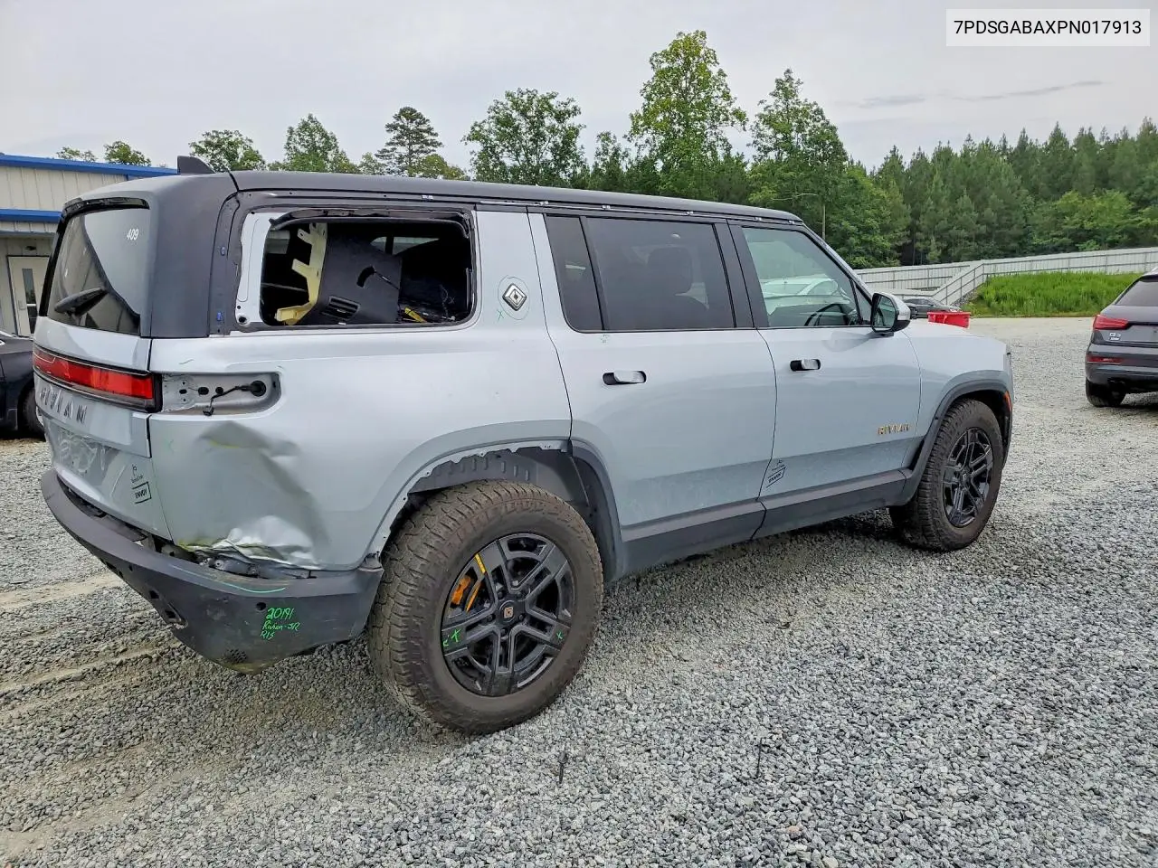 2023 Rivian R1S Adventure VIN: 7PDSGABAXPN017913 Lot: 57514806