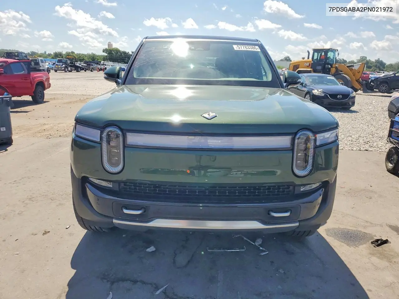 2023 Rivian R1S Adventure VIN: 7PDSGABA2PN021972 Lot: 57783386