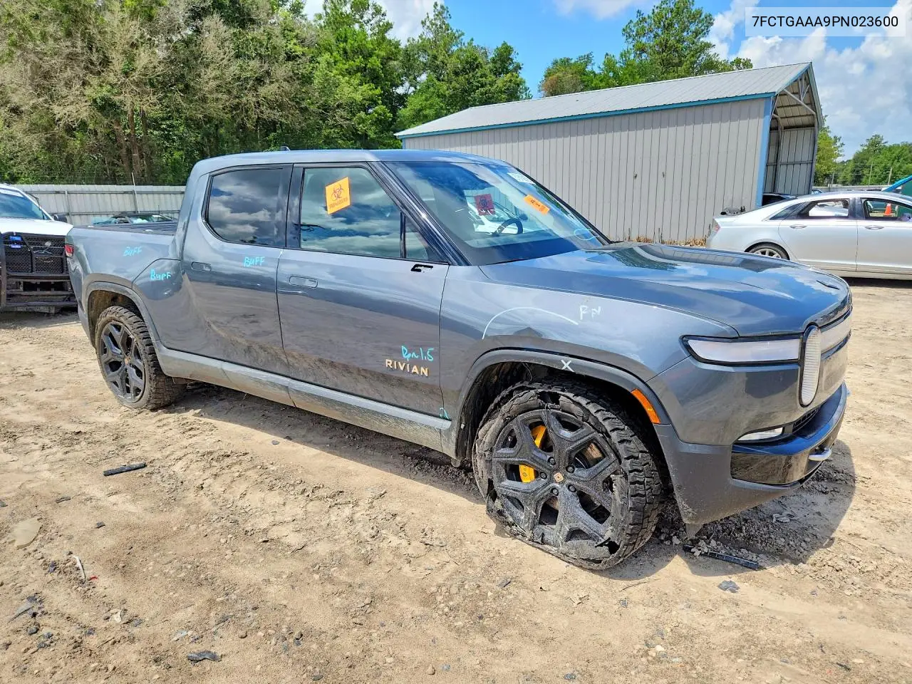 2023 Rivian R1T Adventure VIN: 7FCTGAAA9PN023600 Lot: 57816876