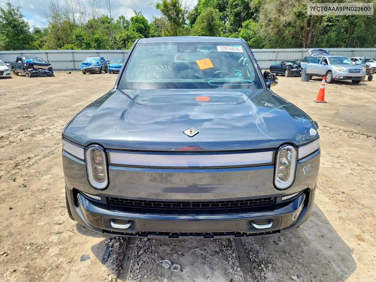 2023 Rivian R1T Adventure VIN: 7FCTGAAA9PN023600 Lot: 57816876