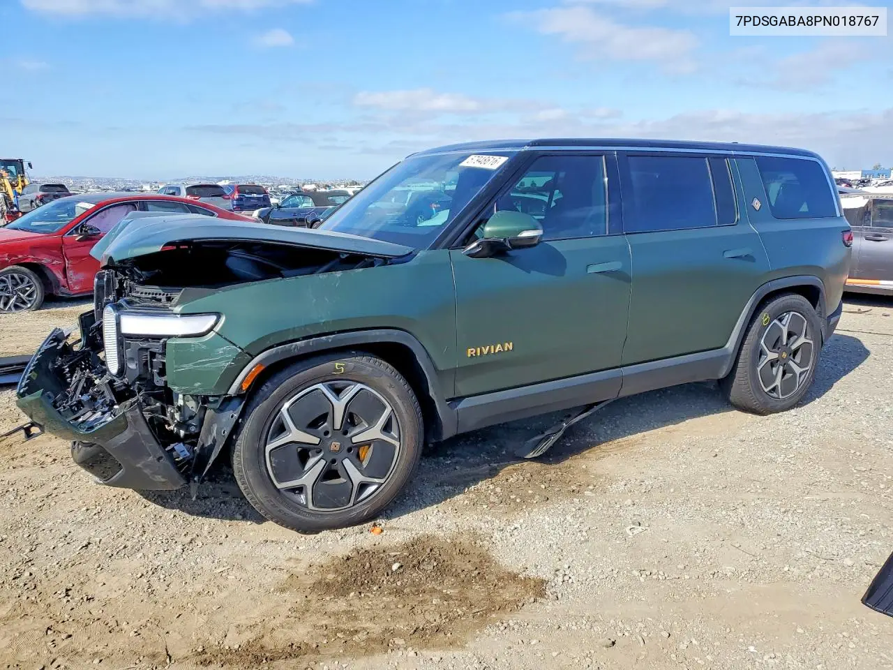 2023 Rivian R1S Adventure VIN: 7PDSGABA8PN018767 Lot: 57948616