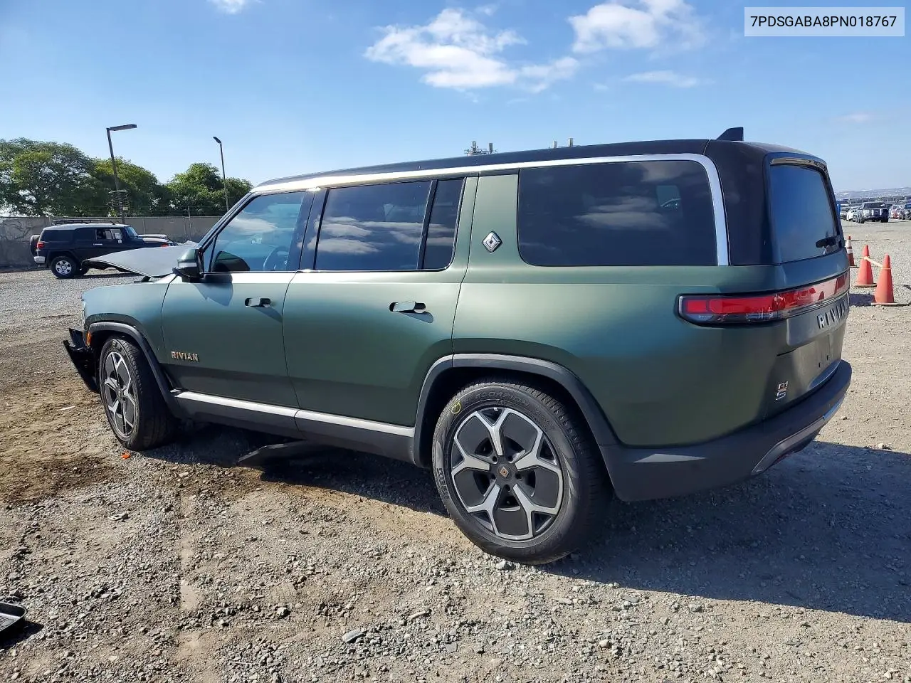 2023 Rivian R1S Adventure VIN: 7PDSGABA8PN018767 Lot: 57948616