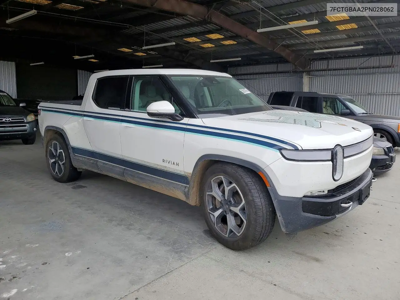 2023 Rivian R1T Adventure VIN: 7FCTGBAA2PN028062 Lot: 58211776