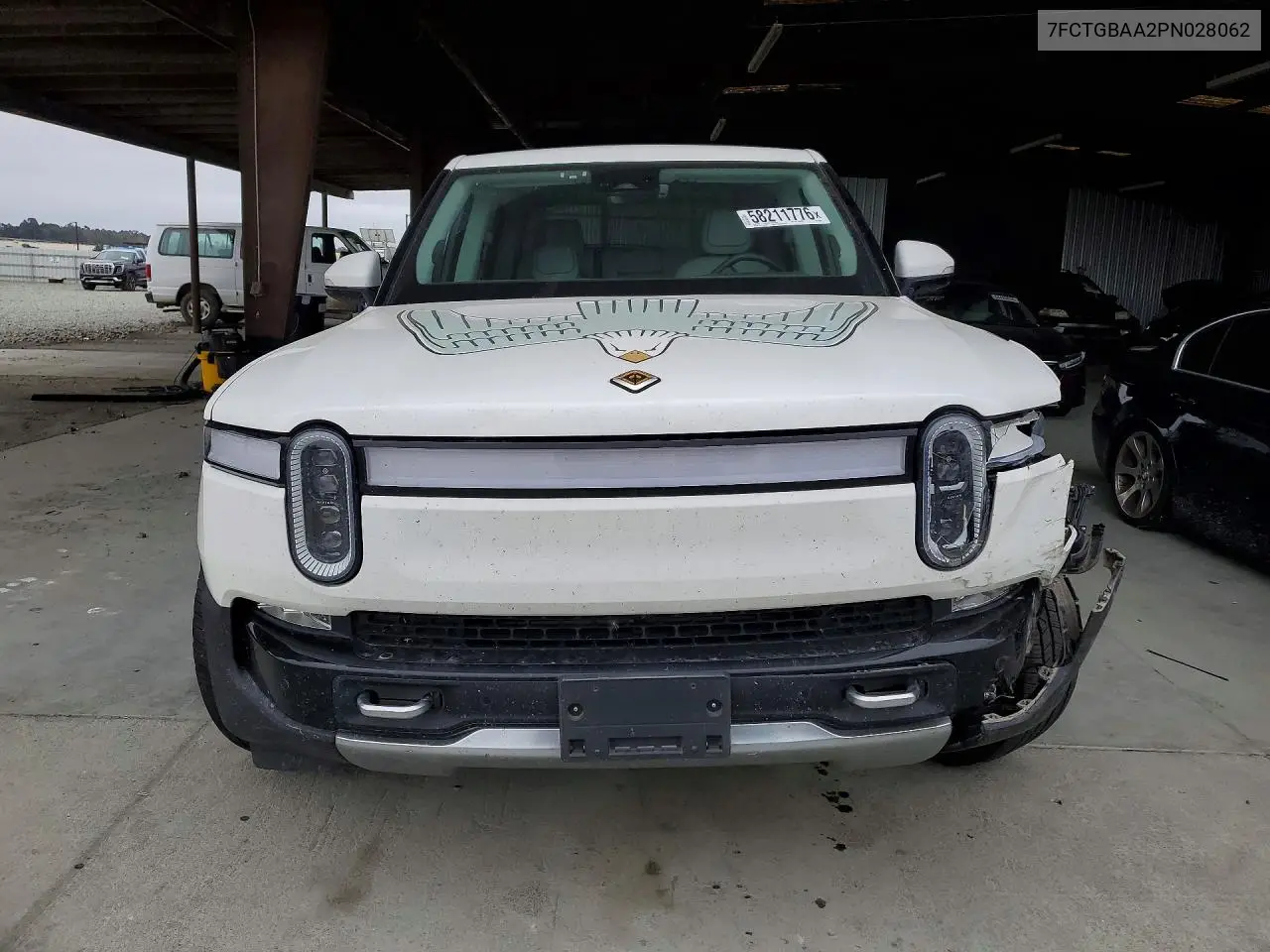 2023 Rivian R1T Adventure VIN: 7FCTGBAA2PN028062 Lot: 58211776