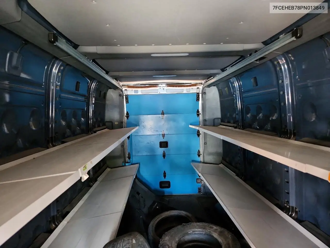 2023 Rivian Edv 700 Delivery Van VIN: 7FCEHEB78PN013849 Lot: 58945486