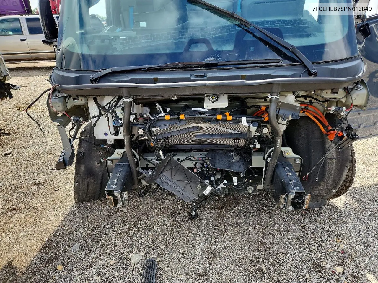 2023 Rivian Edv 700 Delivery Van VIN: 7FCEHEB78PN013849 Lot: 58945486