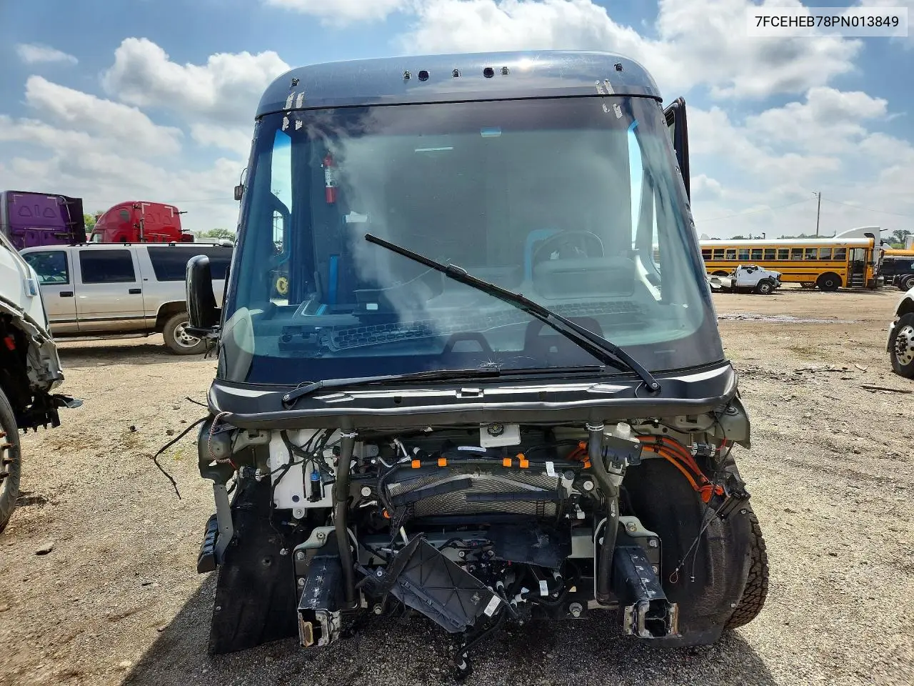2023 Rivian Edv 700 Delivery Van VIN: 7FCEHEB78PN013849 Lot: 58945486