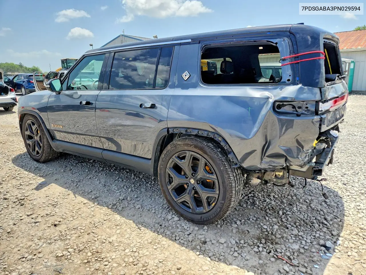 2023 Rivian R1S Adventure VIN: 7PDSGABA3PN029594 Lot: 58977426