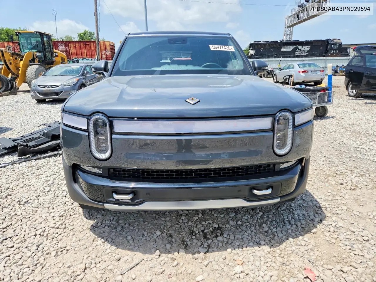 2023 Rivian R1S Adventure VIN: 7PDSGABA3PN029594 Lot: 58977426