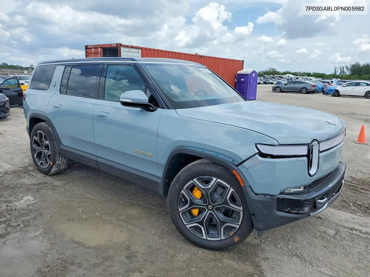 2023 Rivian R1S Launch Edition VIN: 7PDSGABL0PN005982 Lot: 59173516