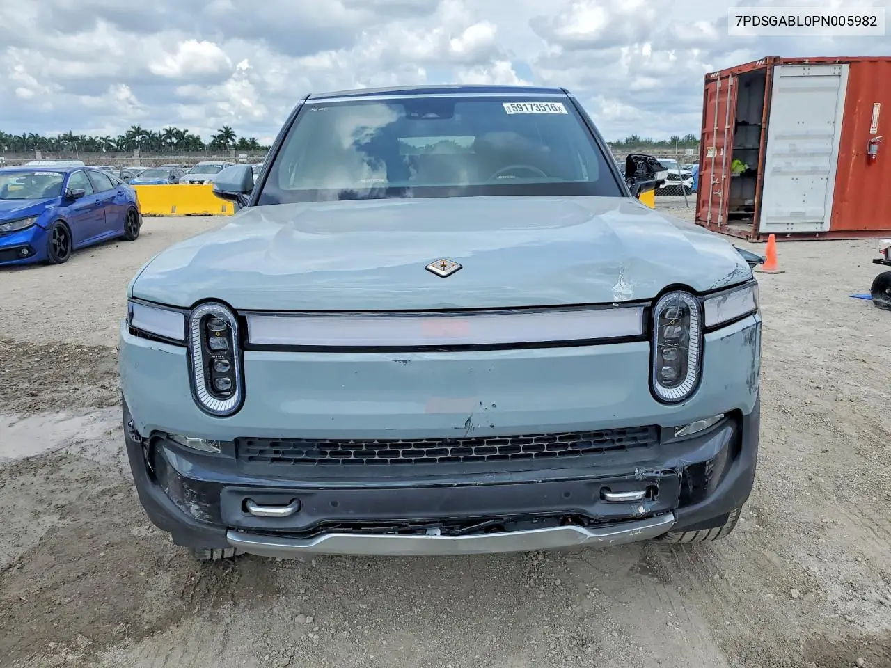 2023 Rivian R1S Launch Edition VIN: 7PDSGABL0PN005982 Lot: 59173516