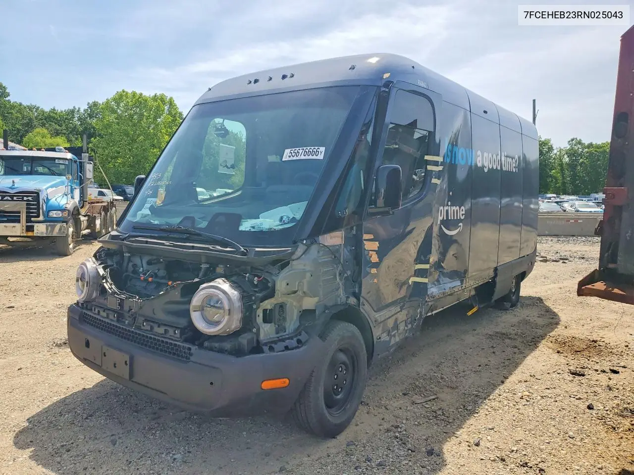 2024 Rivian Edv 700 VIN: 7FCEHEB23RN025043 Lot: 55676666