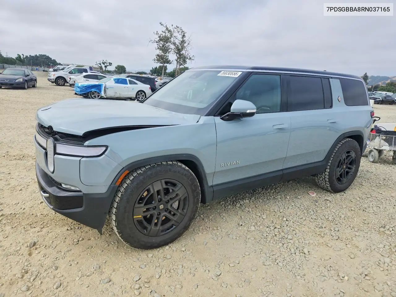 2024 Rivian R1S Adventure VIN: 7PDSGBBA8RN037165 Lot: 56830656