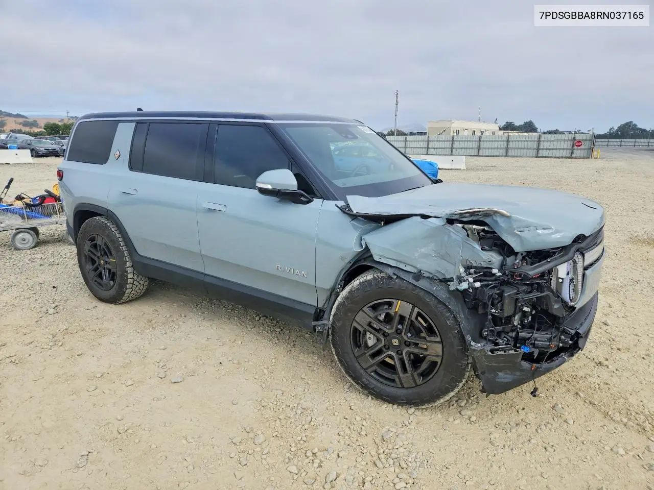 2024 Rivian R1S Adventure VIN: 7PDSGBBA8RN037165 Lot: 56830656