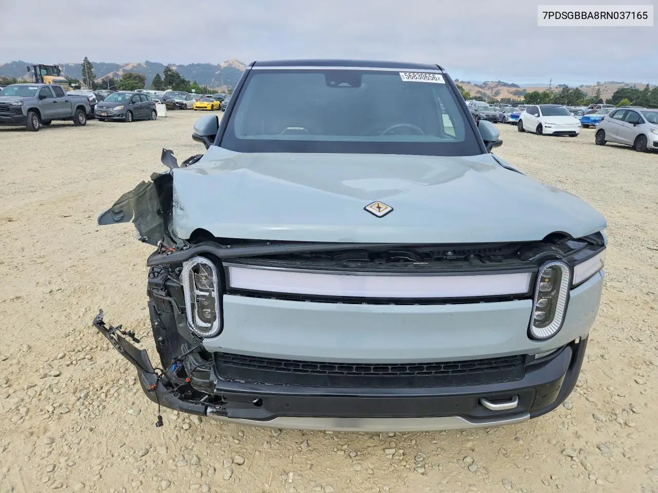 2024 Rivian R1S Adventure VIN: 7PDSGBBA8RN037165 Lot: 56830656