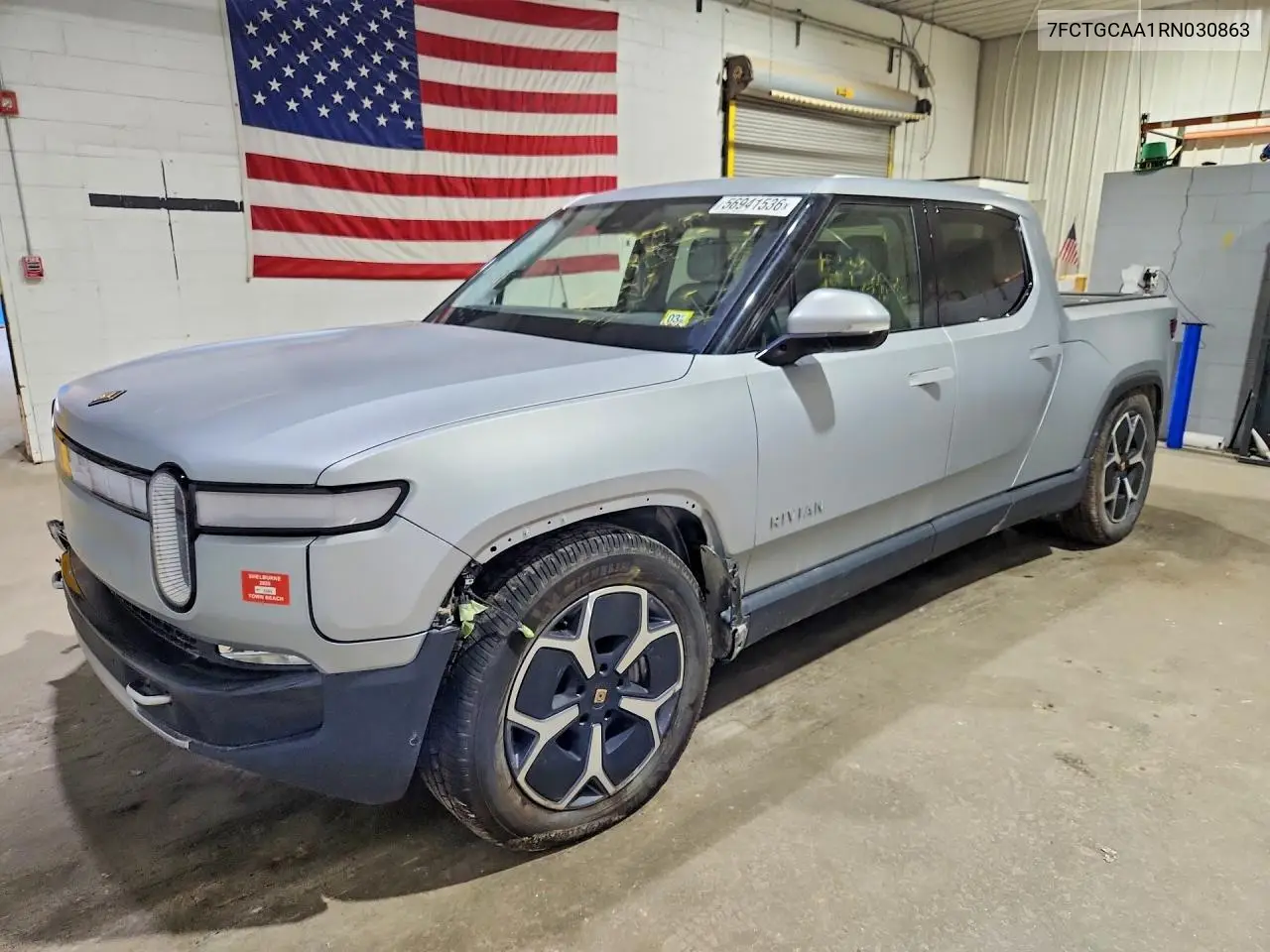 2024 Rivian R1T Adventure VIN: 7FCTGCAA1RN030863 Lot: 56941536