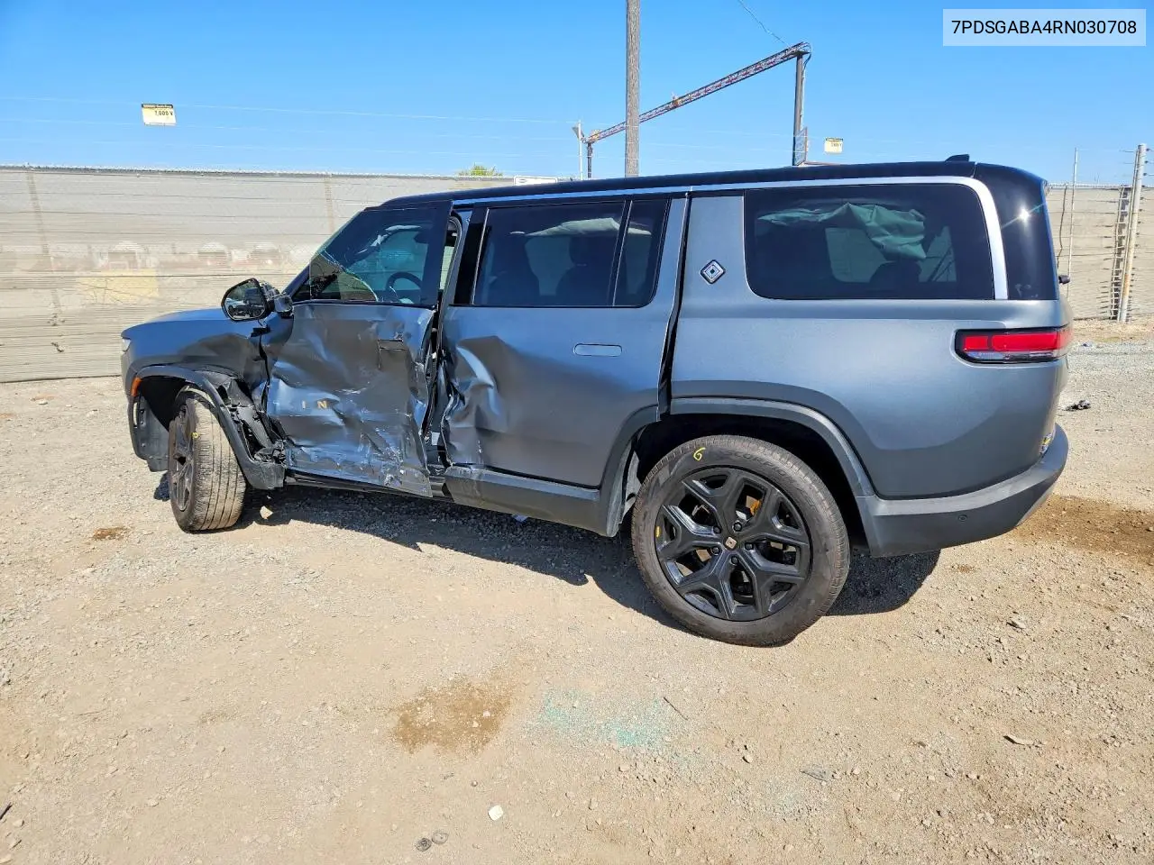 2024 Rivian R1S Adventure VIN: 7PDSGABA4RN030708 Lot: 57002356
