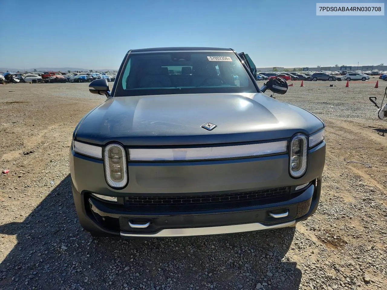 2024 Rivian R1S Adventure VIN: 7PDSGABA4RN030708 Lot: 57002356
