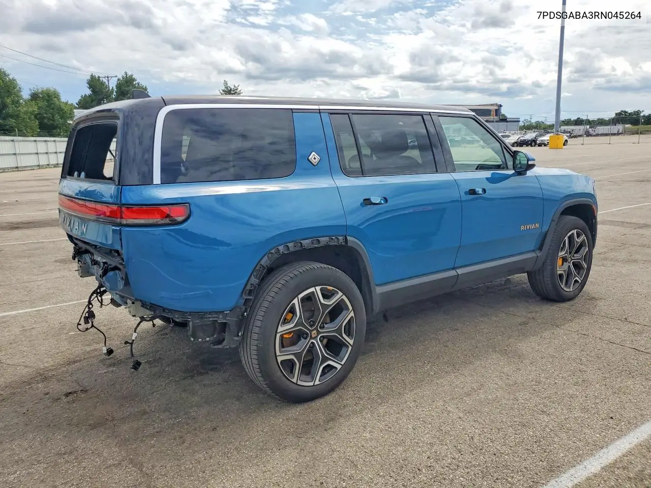 2024 Rivian R1S Adventure VIN: 7PDSGABA3RN045264 Lot: 57224056