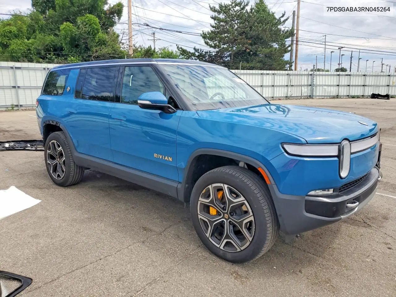 2024 Rivian R1S Adventure VIN: 7PDSGABA3RN045264 Lot: 57224056