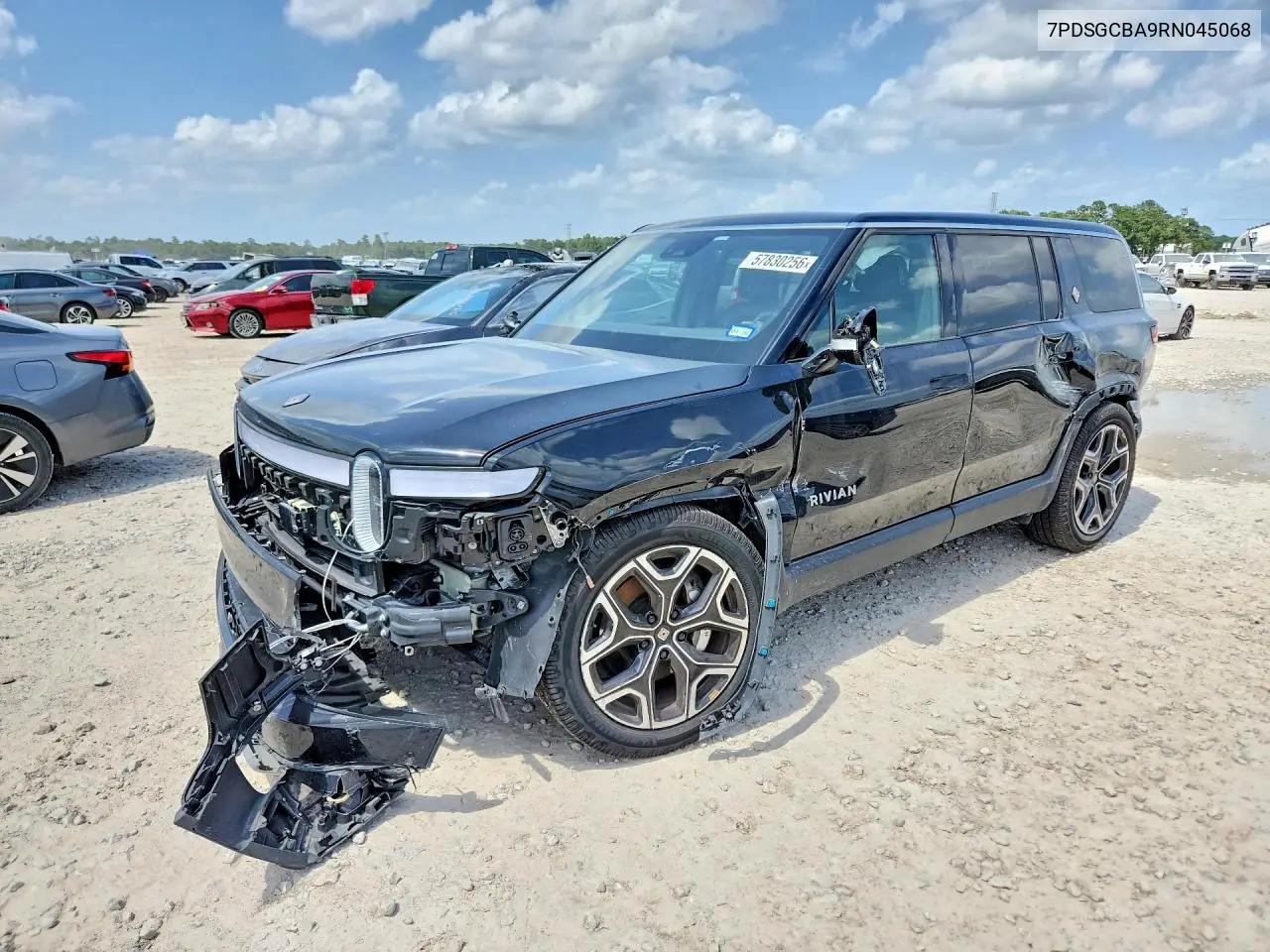 2024 Rivian R1S Adventure VIN: 7PDSGCBA9RN045068 Lot: 57830256
