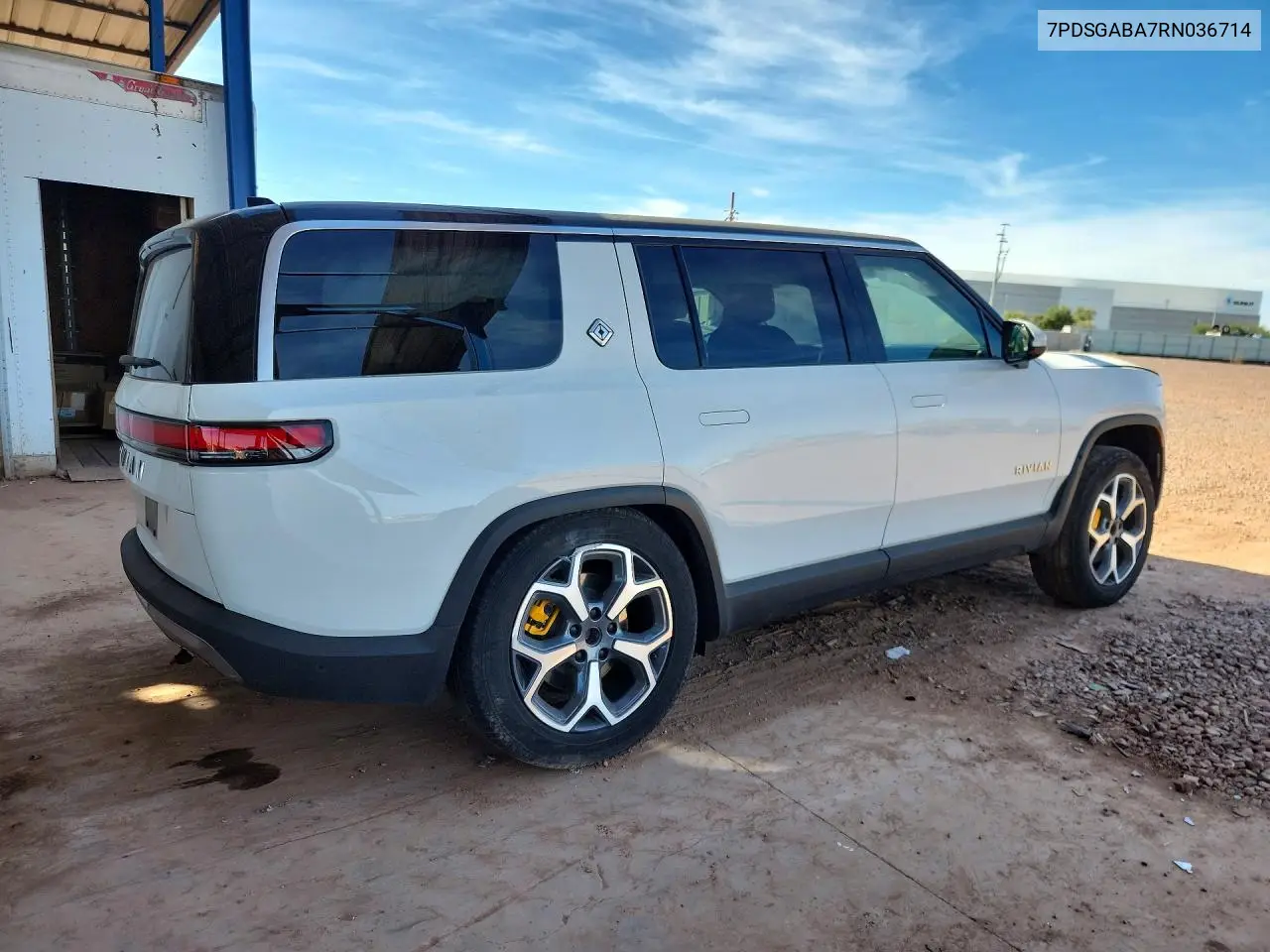 2024 Rivian R1S Adventure VIN: 7PDSGABA7RN036714 Lot: 78722445