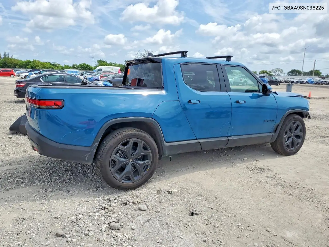 2025 Rivian R1T Adventure VIN: 7FCTGBAA9SN038225 Lot: 53447366