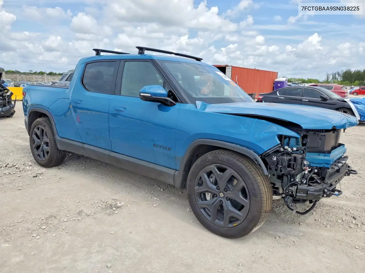 2025 Rivian R1T Adventure VIN: 7FCTGBAA9SN038225 Lot: 53447366