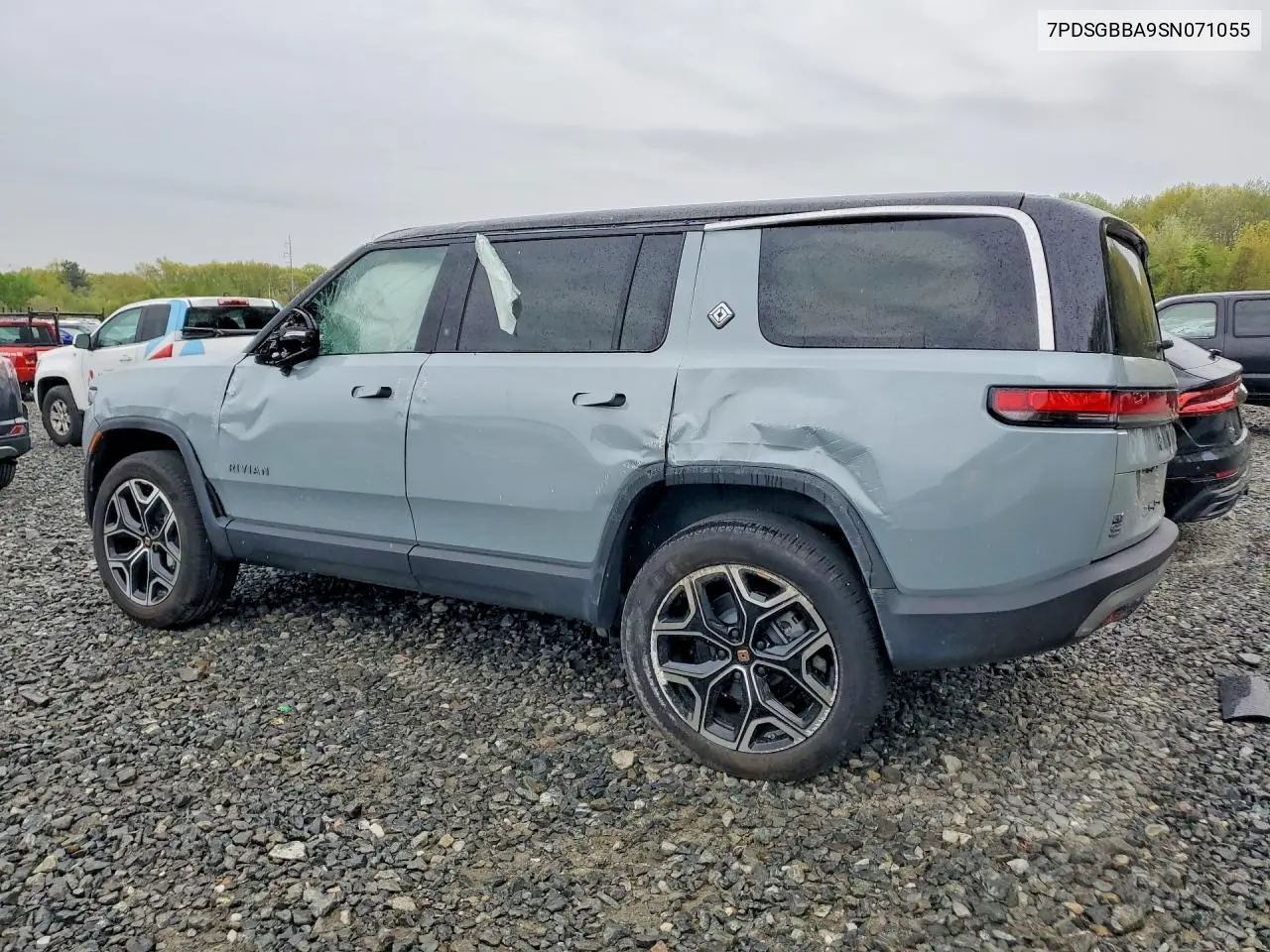 2025 Rivian R1S Adventure VIN: 7PDSGBBA9SN071055 Lot: 53471006