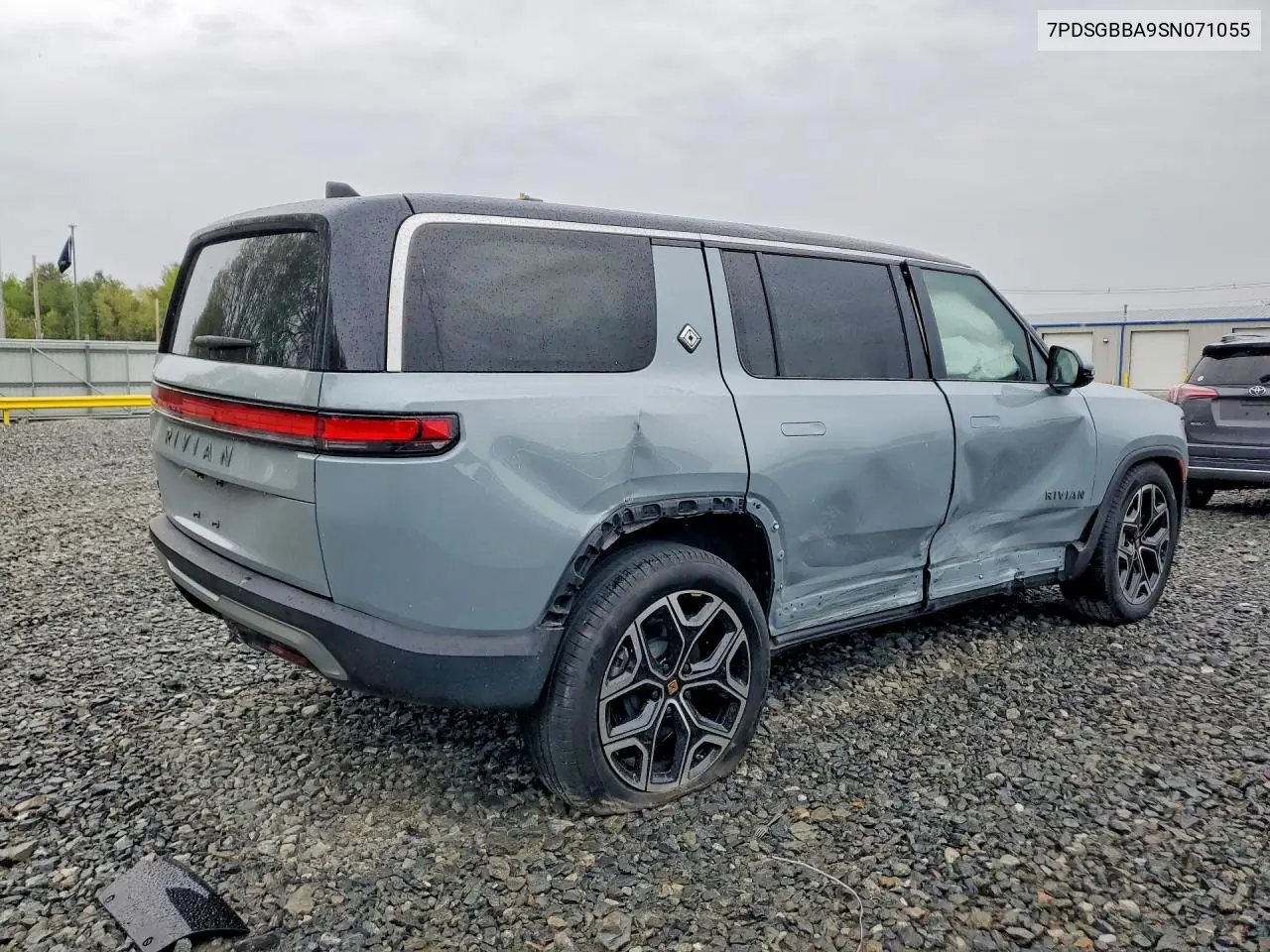 2025 Rivian R1S Adventure VIN: 7PDSGBBA9SN071055 Lot: 53471006