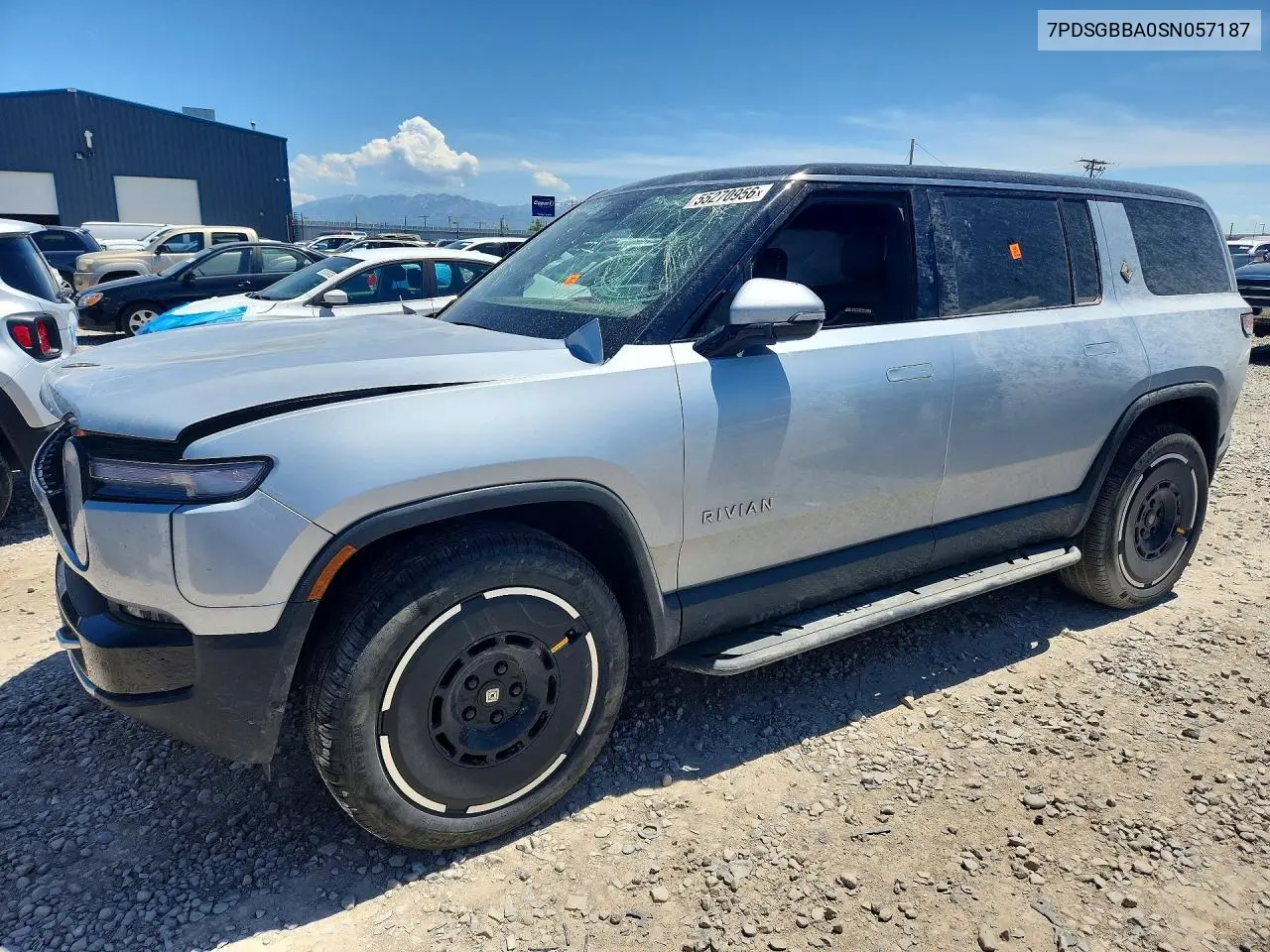 2025 Rivian R1S Adventure VIN: 7PDSGBBA0SN057187 Lot: 55270956