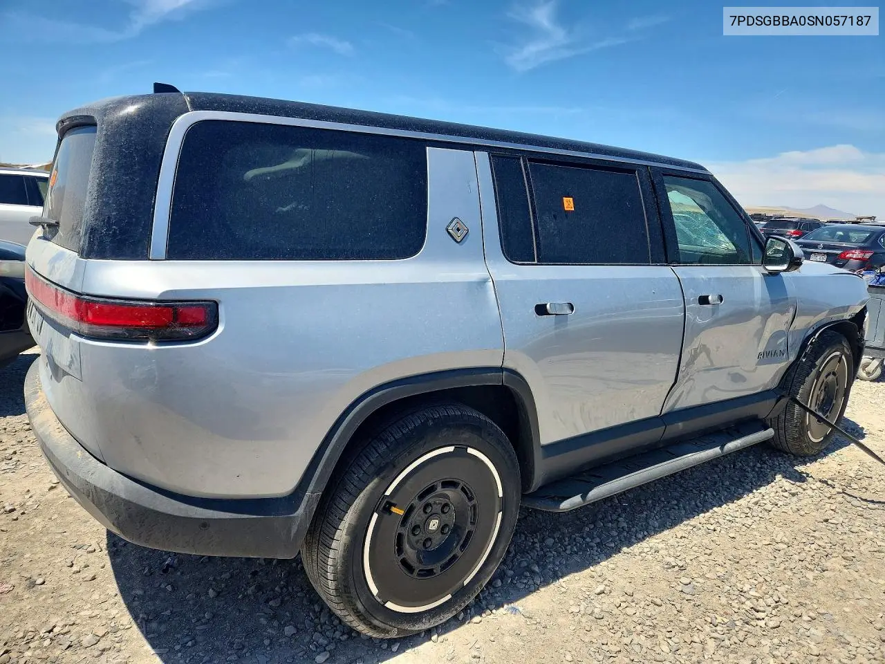 2025 Rivian R1S Adventure VIN: 7PDSGBBA0SN057187 Lot: 55270956