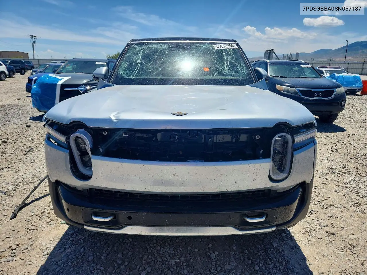 2025 Rivian R1S Adventure VIN: 7PDSGBBA0SN057187 Lot: 55270956