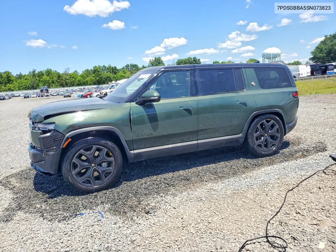 2025 Rivian R1S Adventure VIN: 7PDSGBBA5SN073823 Lot: 55307816