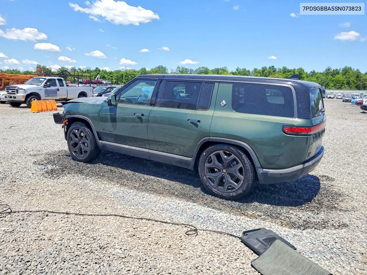 2025 Rivian R1S Adventure VIN: 7PDSGBBA5SN073823 Lot: 55307816